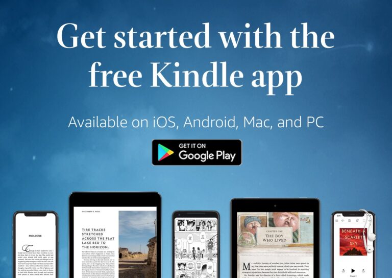 How to open amazon kindle account?