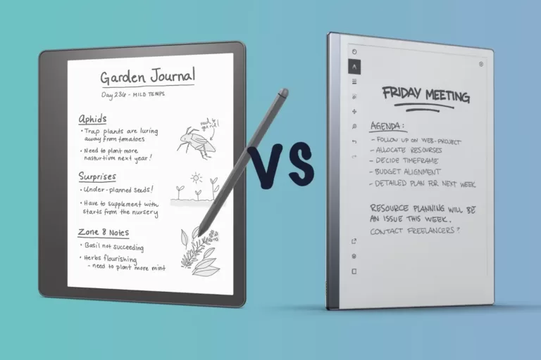 Kindle Scribe vs Remarkable 2: How do they compare?