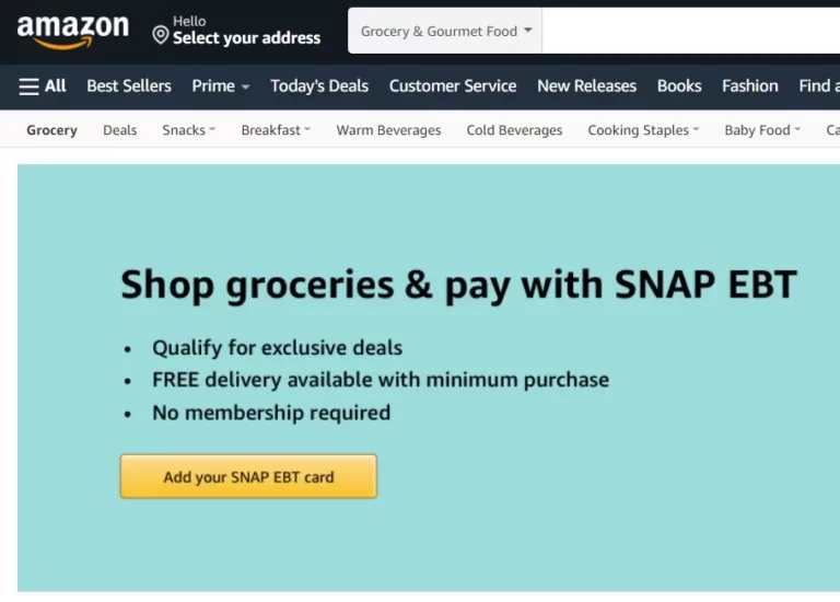 Amazon Prime EBT Discount