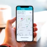Tracking an Amazon package with mobile app
