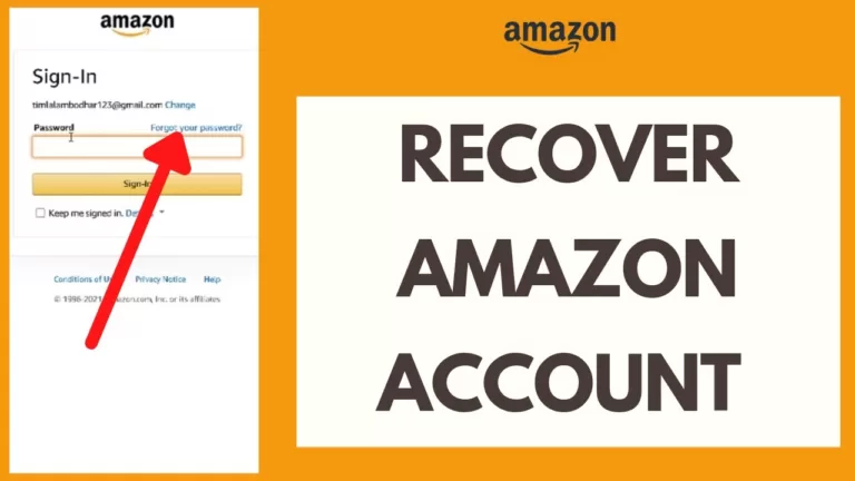 Recovering Your Amazon Account
