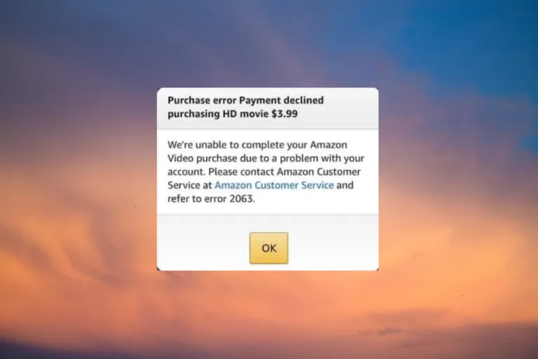 Amazon Prime Video Error 2063: Troubleshooting and Solutions