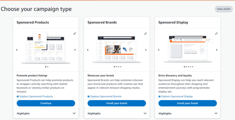 Amazon Sponsored Products vs. Sponsored Brand