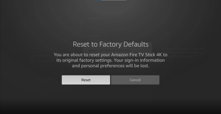 Amazon error code 1061