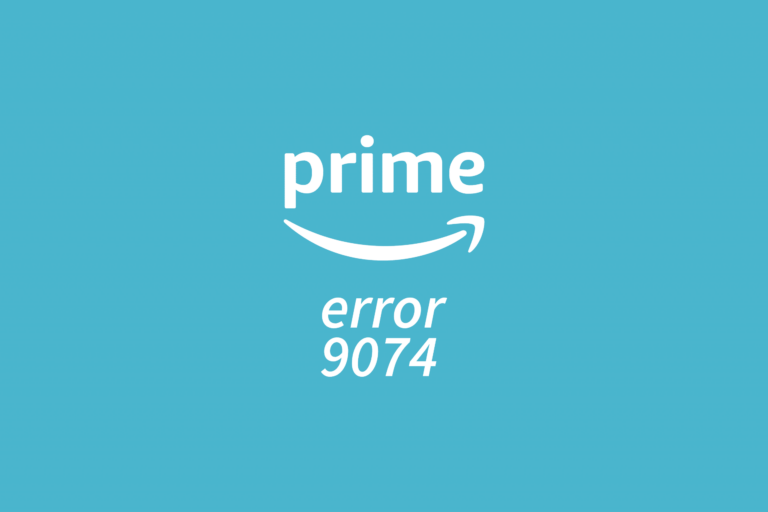 Amazon Error 9074