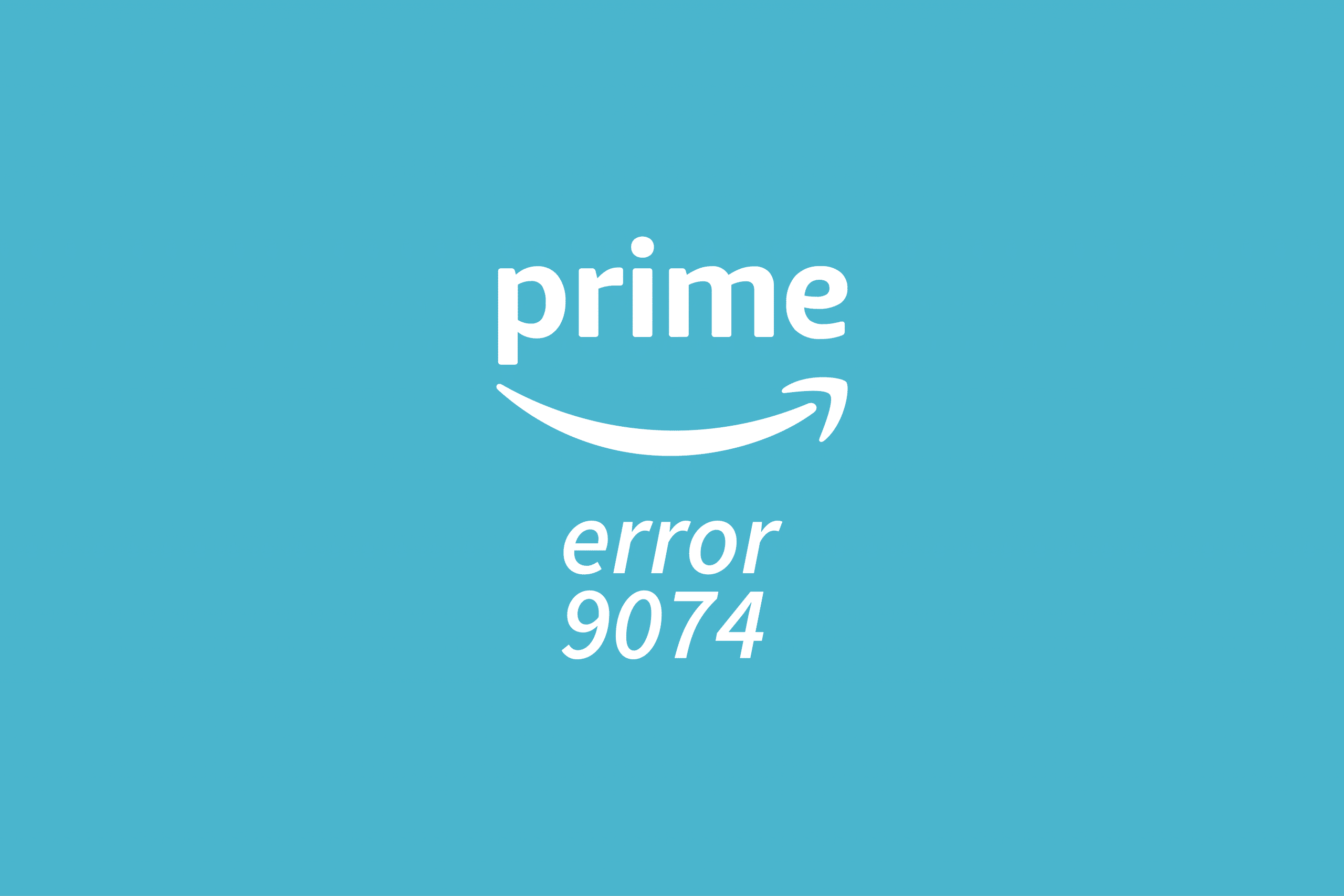 Amazon Error 9074