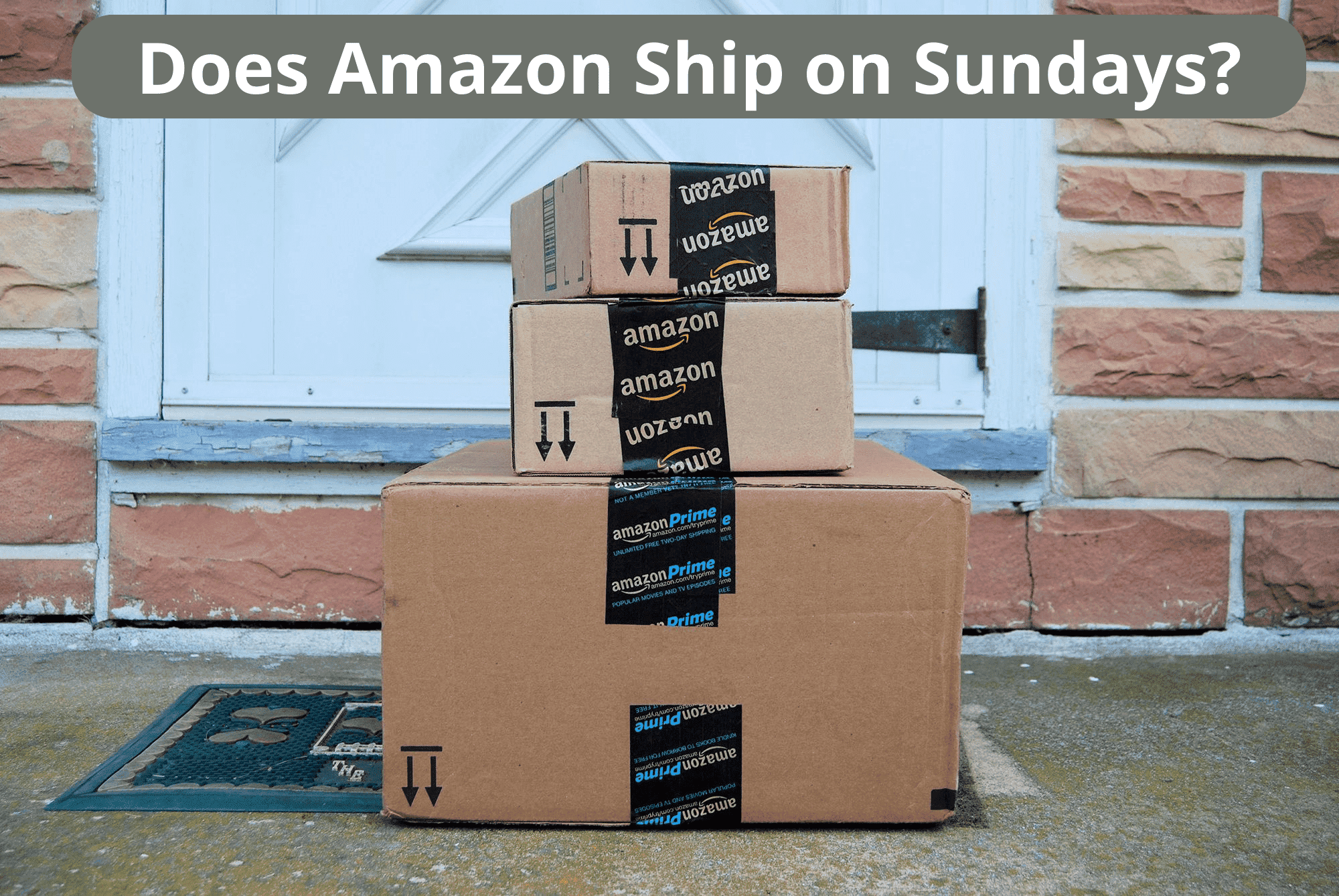 Amazon Sunday Delivery