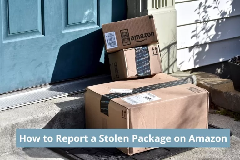 How to Report a Stolen Package on Amazon