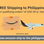 Amazon shipping box and world map