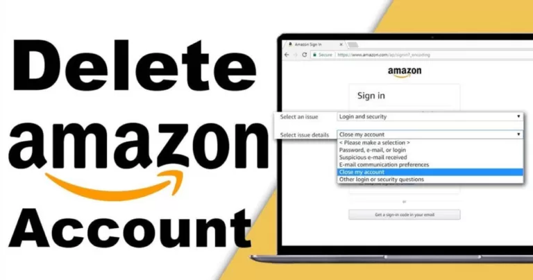 Delete Amazon Account