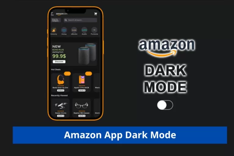 Amazon App Dark Mode