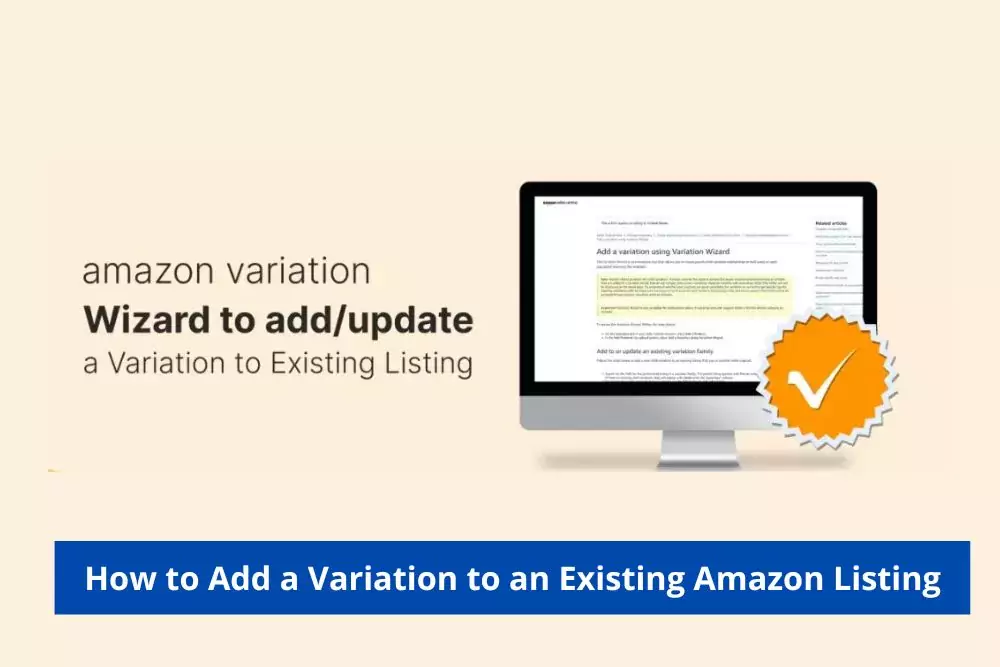 Adding Variations to Amazon Listing