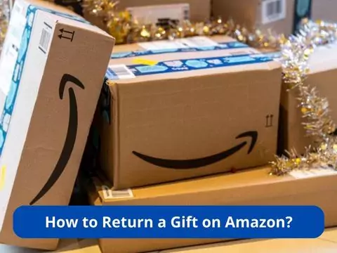 Amazon gift return process depicted with easy steps