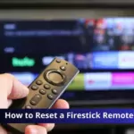 Resetting Amazon Fire Stick Remote