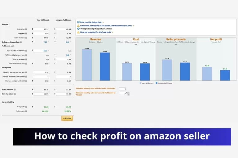 Amazon Seller Profit Analysis