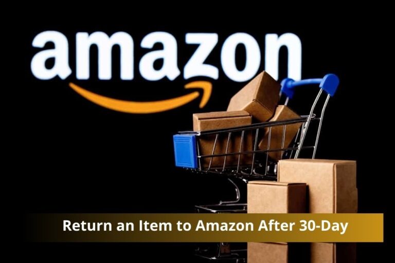 how to return an item to amazon after 30 policy has expired