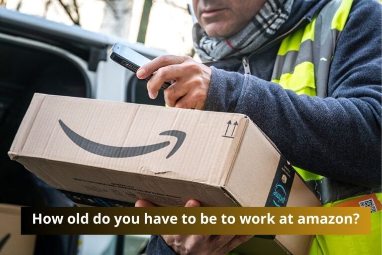 How old do you have to be to work at amazon?