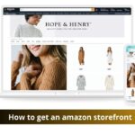 how to get an amazon storefront