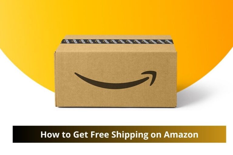 How to Get Free Shipping on Amazon