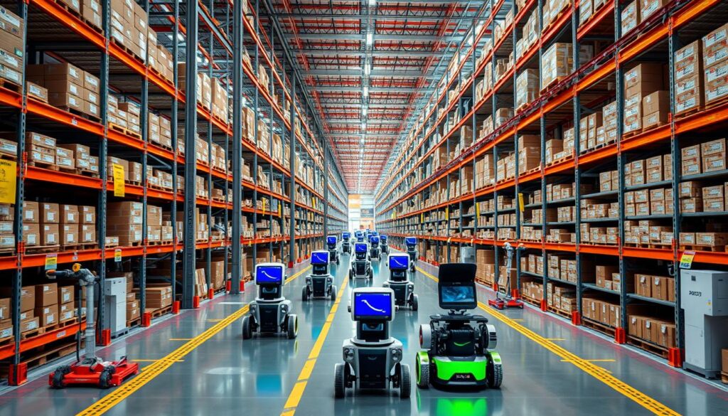 amazon warehouse robots