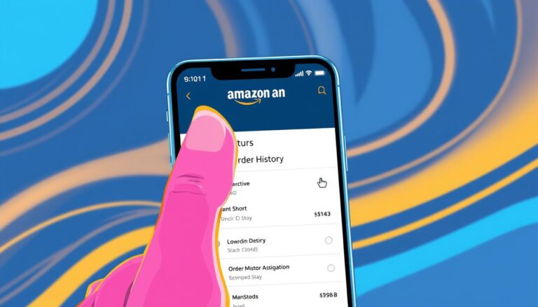 how to archive orders on amazon app