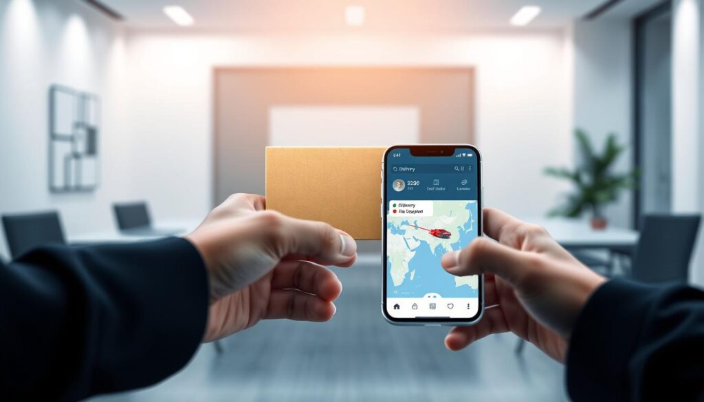 tracking delivery package