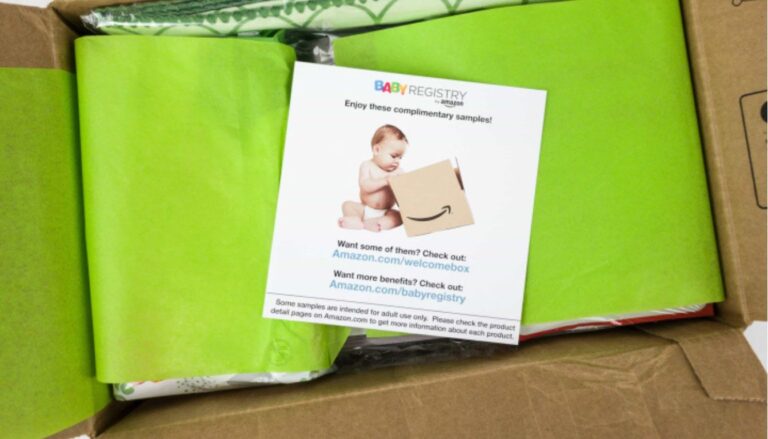 amazon baby registry welcome box