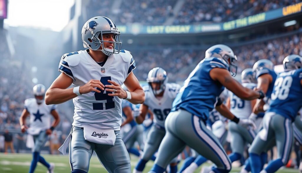 Dallas Cowboys vs Detroit Lions Thursday Night Football matchup
