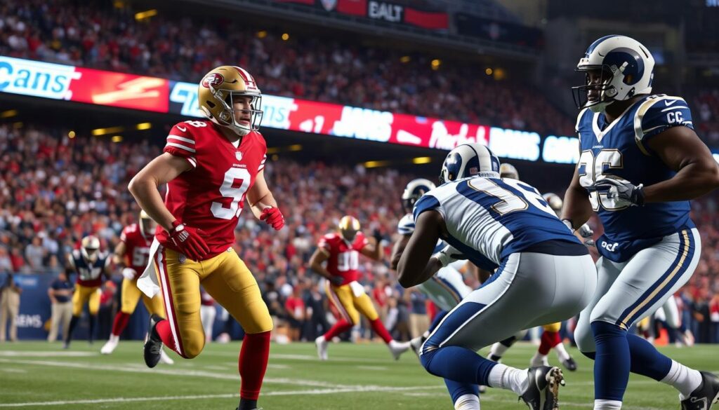 San Francisco 49ers vs Los Angeles Rams Thursday Night Football matchup