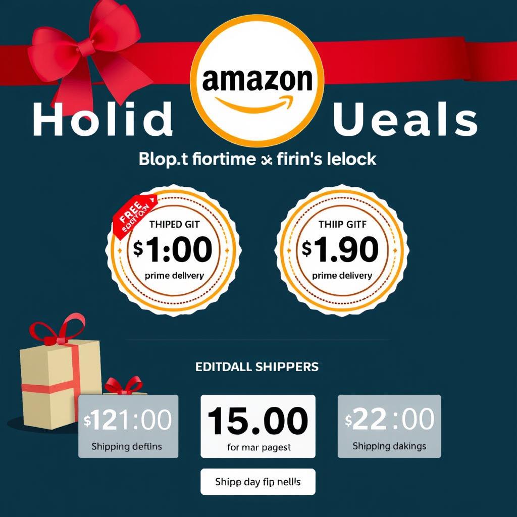 Amazon last-minute holiday deals with fast shipping options