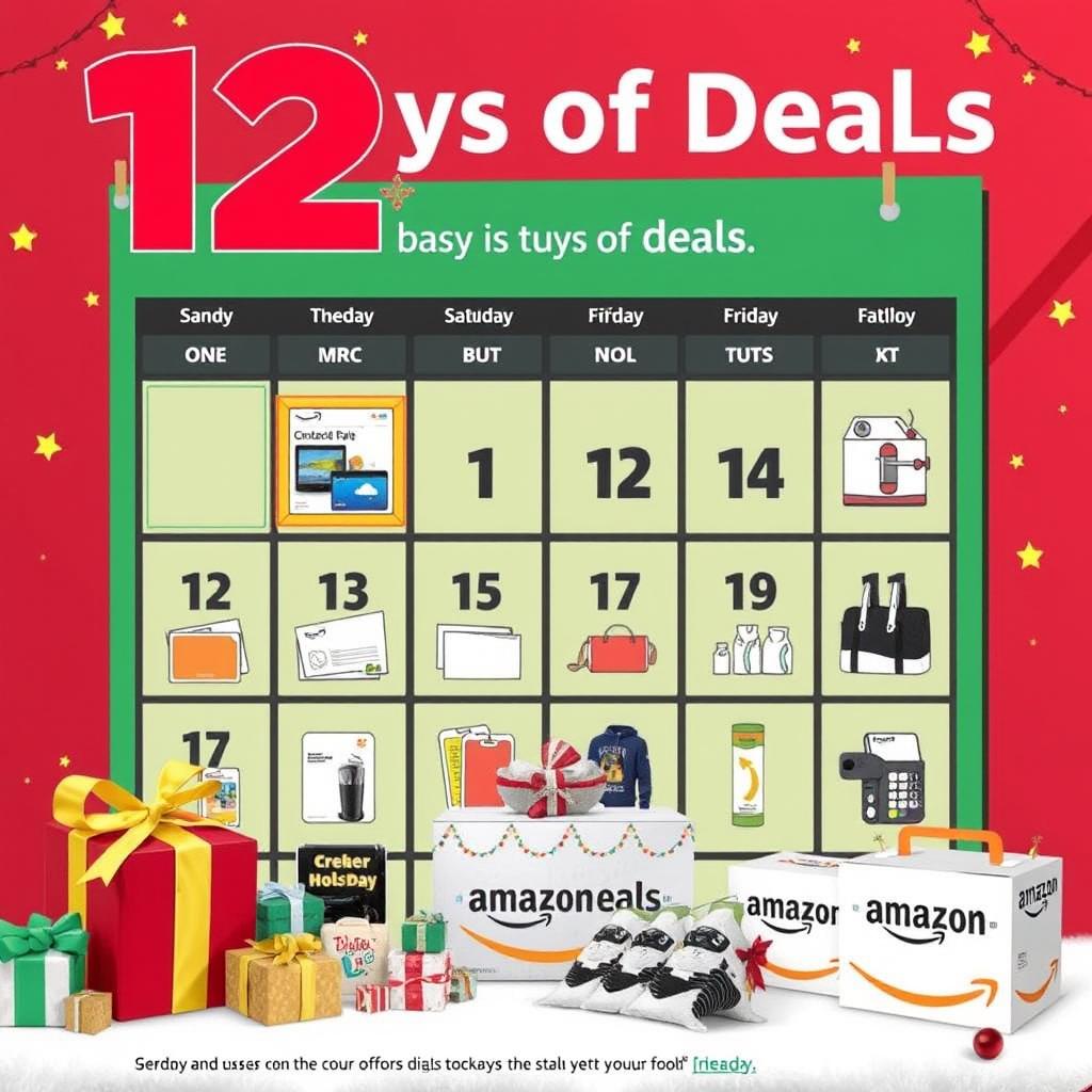 Amazon's 12 Days of Deals holiday promotion