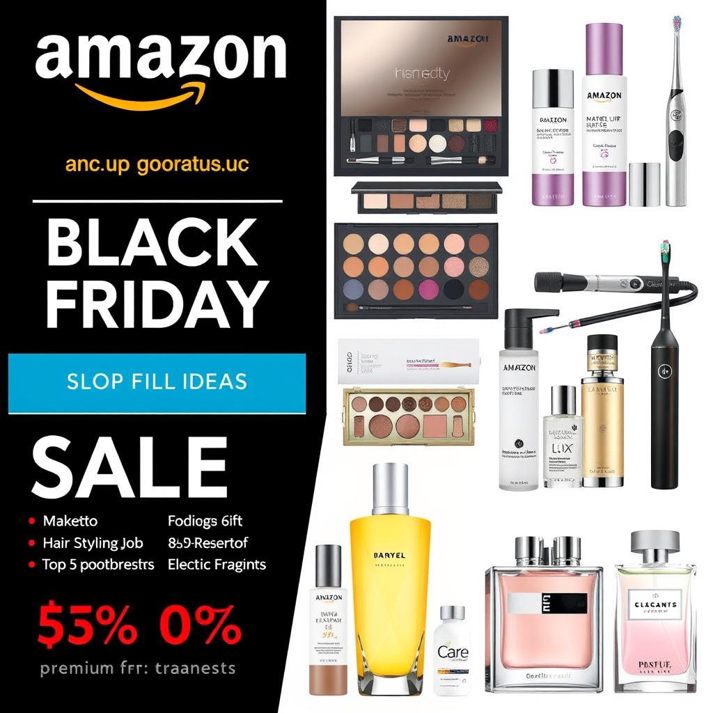 Beauty and personal care products featured in Amazon Black Friday deals