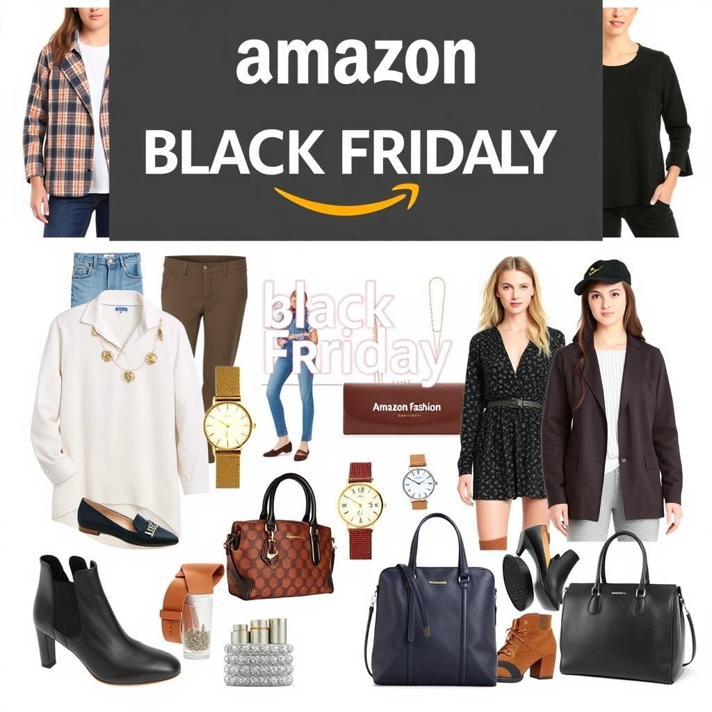 Fashion and apparel items on sale during Amazon Black Friday deals
