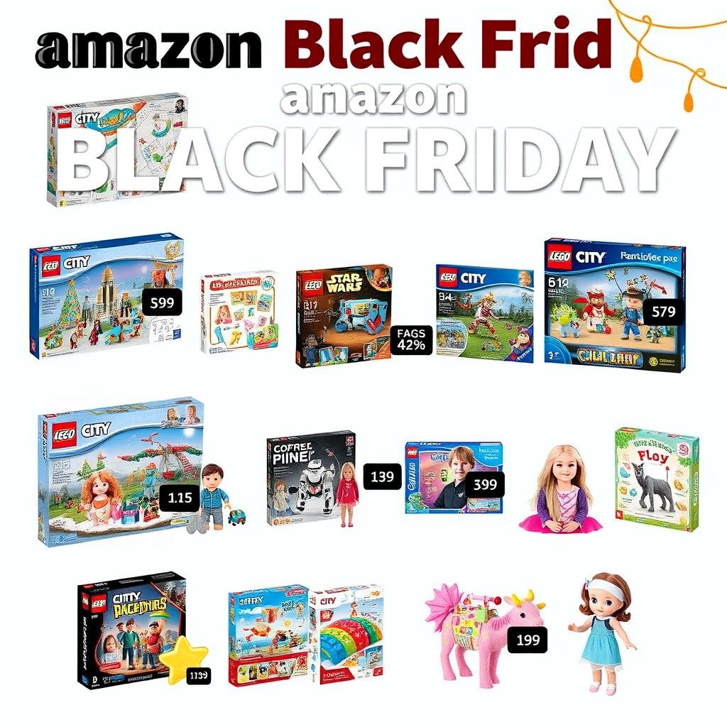 Popular toys and games discounted during Amazon Black Friday deals
