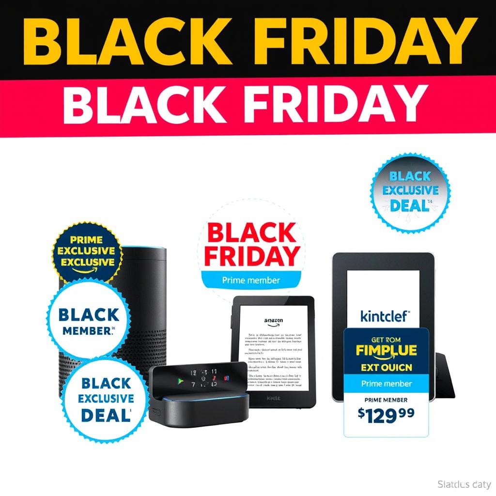 Prime exclusive deals on Amazon devices during Black Friday