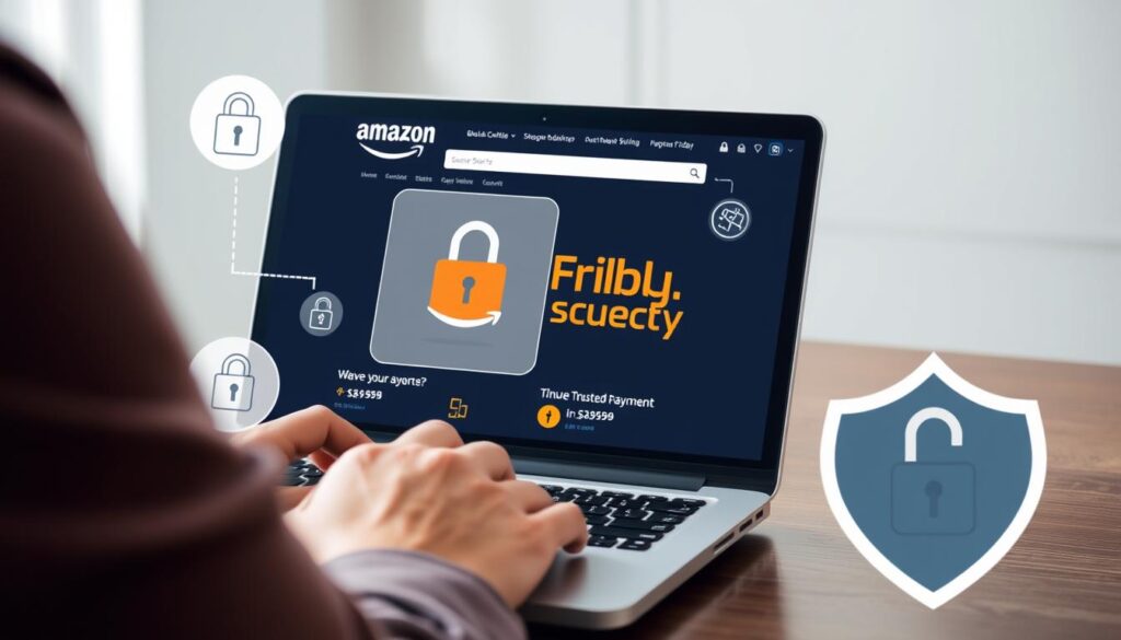 Secure online shopping during Amazon Black Friday sales