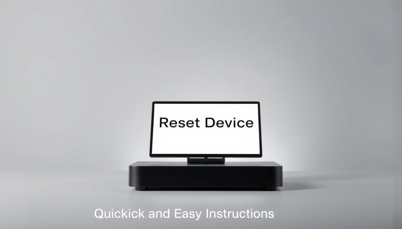 how to reset kindle