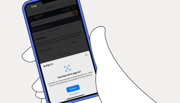 What is an amazon passkey